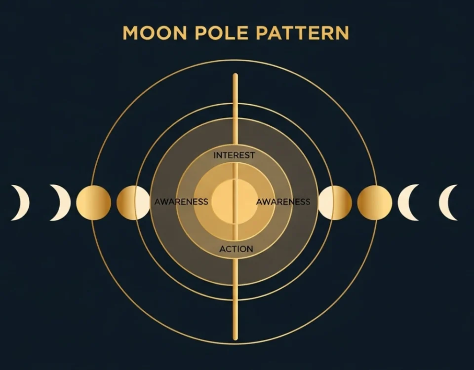 الگوی قطب قمر