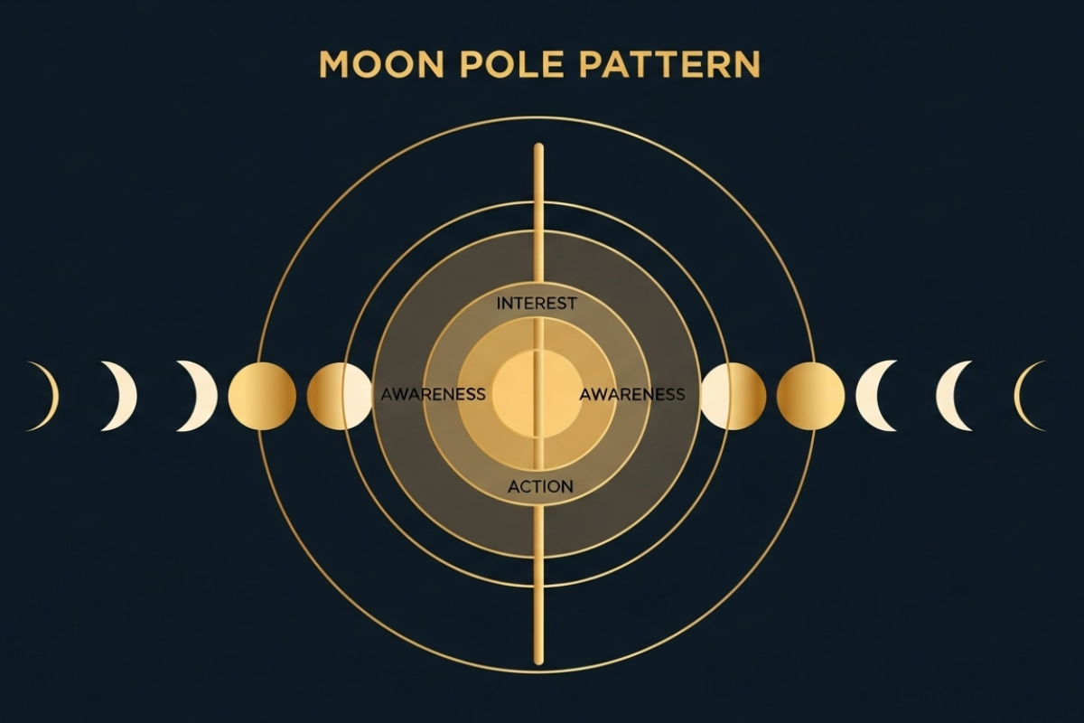 الگوی قطب قمر
