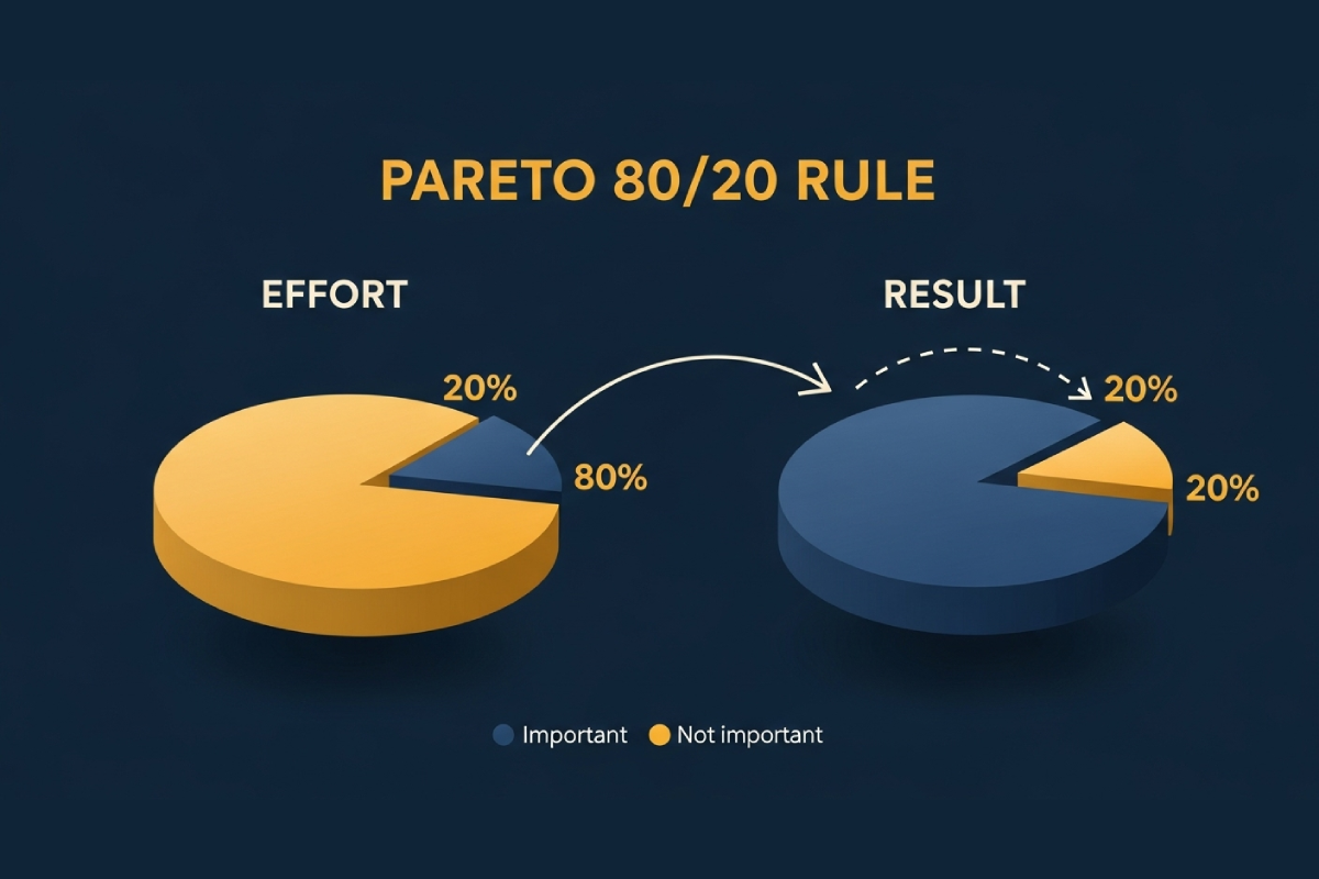 نظریه 80/20 در کار و کسب و کار