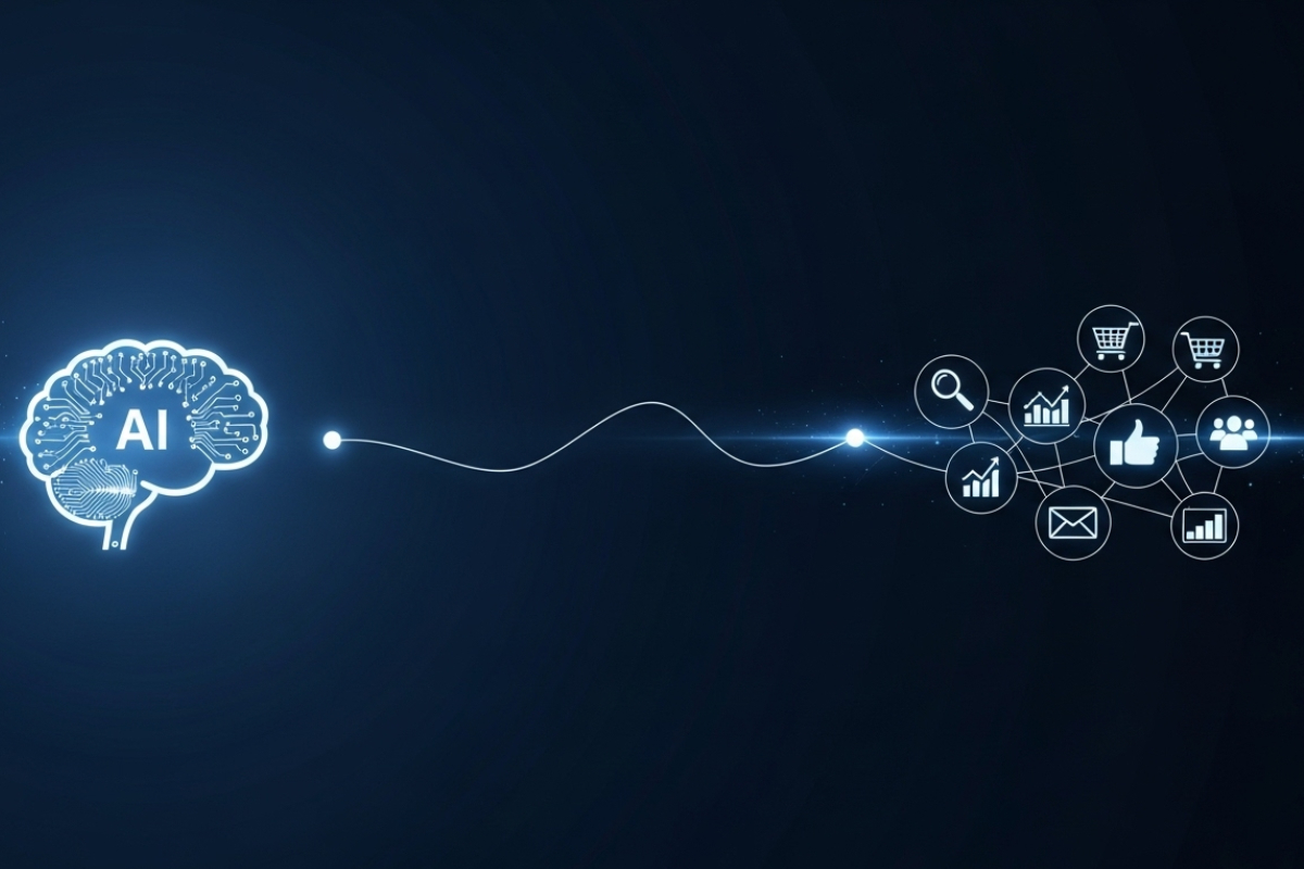 ارتباط هوش مصنوعی و بازاریابی دیجیتال